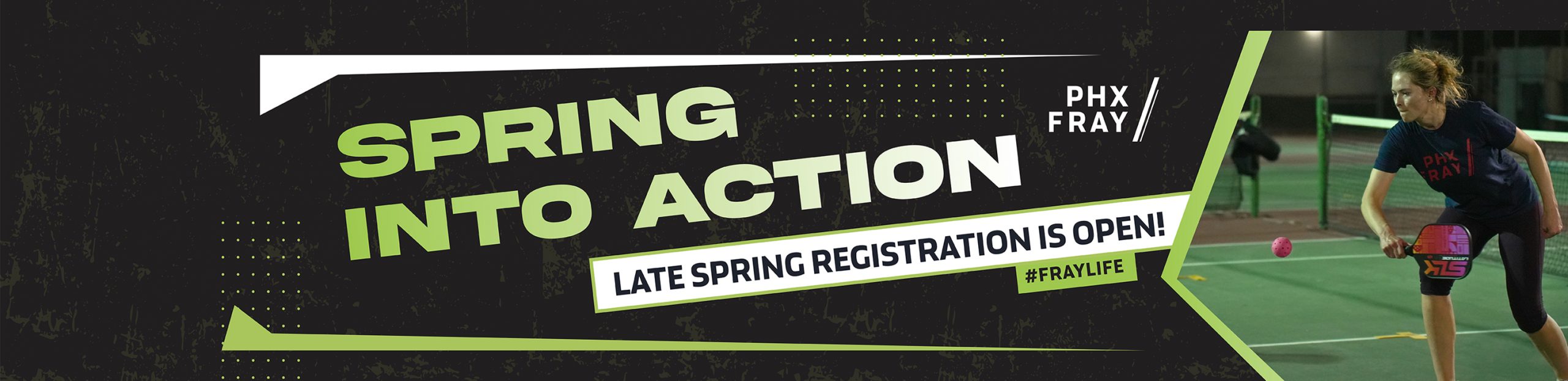 Late spring league registration is now open!