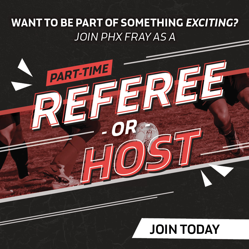 Join PHX Fray as a Part-Time Referee or Host