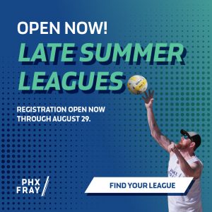 Late summer leagues open now!